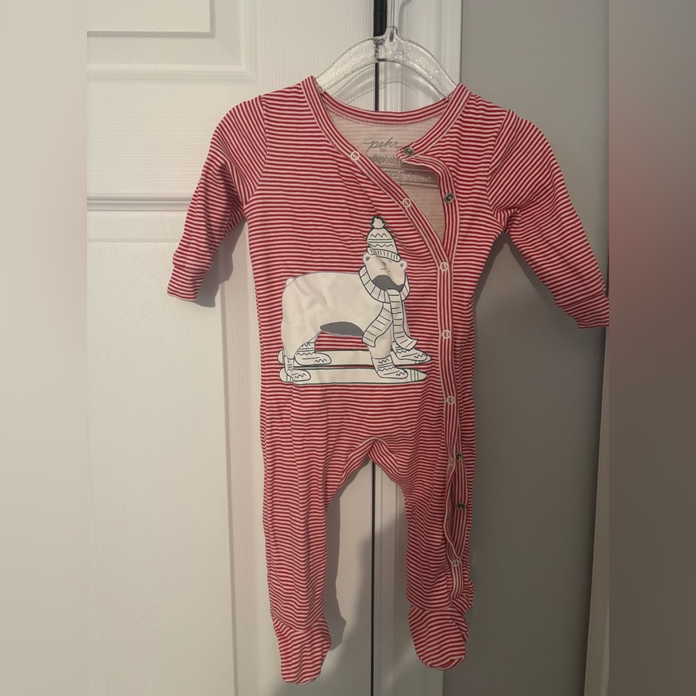 Pehr baby sleeper footie 0-3 months